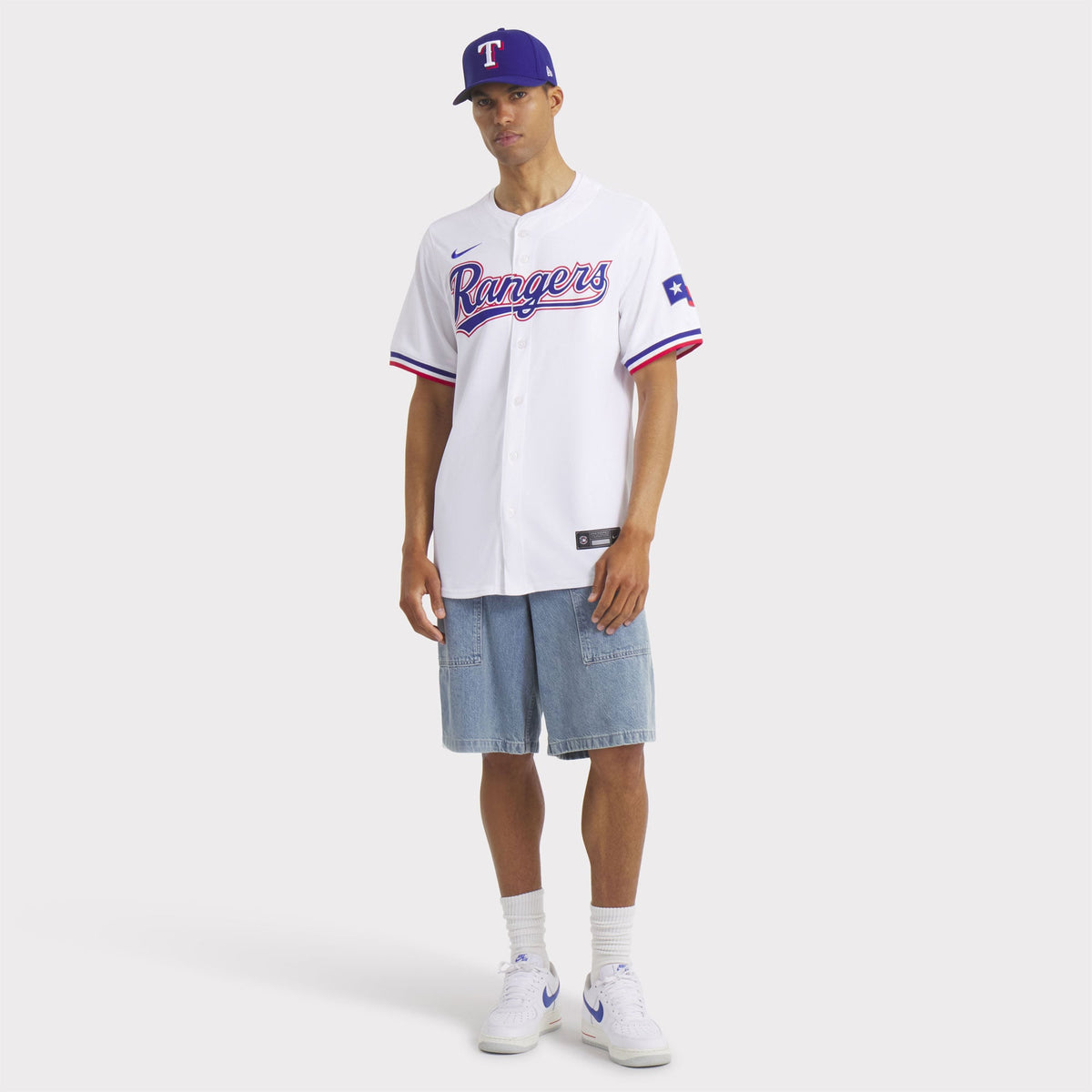 Men's Texas Rangers Corey Seager Nike White Home Limited Player Jersey - 7