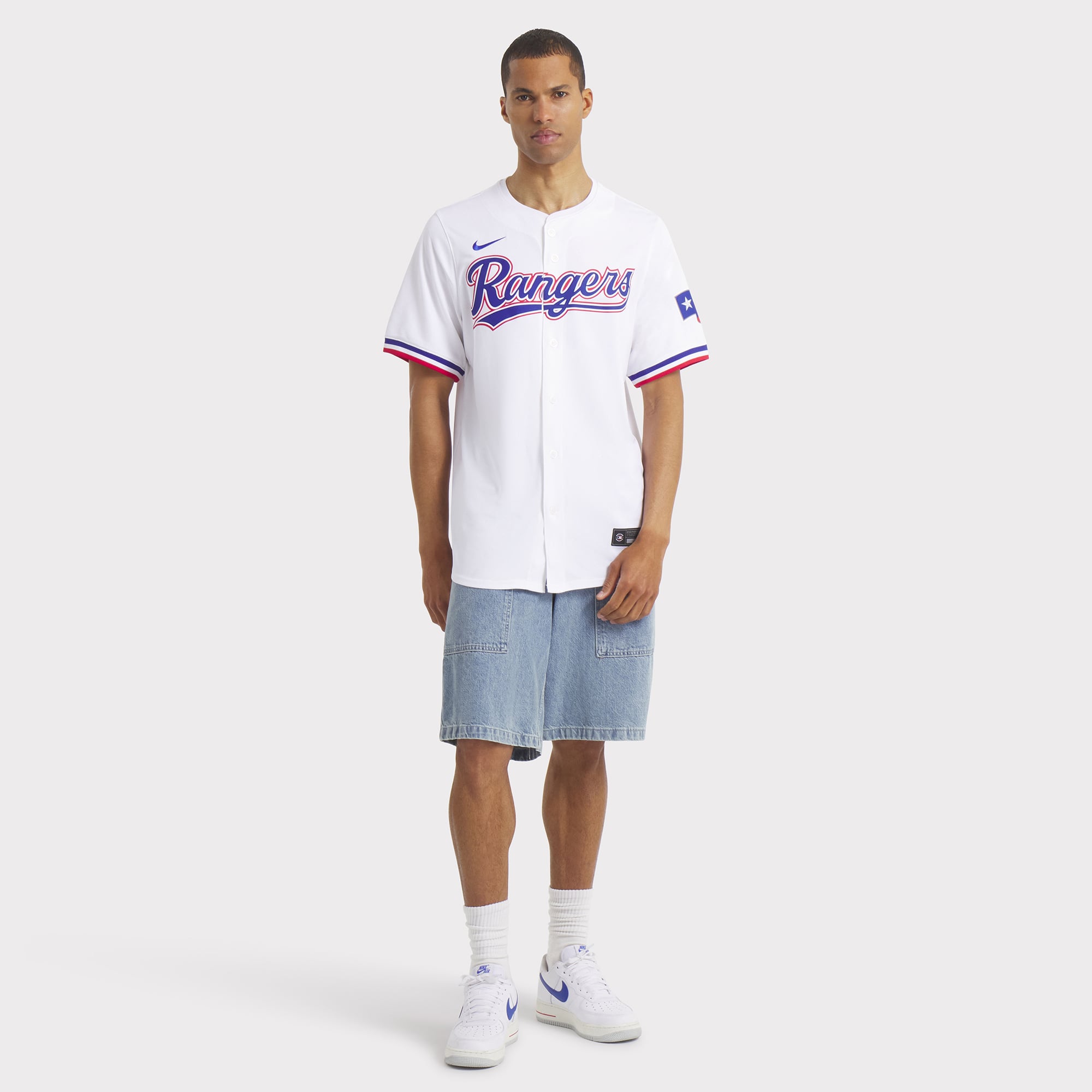 Men's Texas Rangers Corey Seager Nike White Home Limited Player Jersey - 8