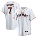 Men's Houston Astros Craig Biggio Nike White Home Retired Player Replica Jersey