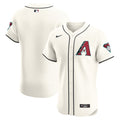 Men's Arizona Diamondbacks Nike Cream Elite Jersey