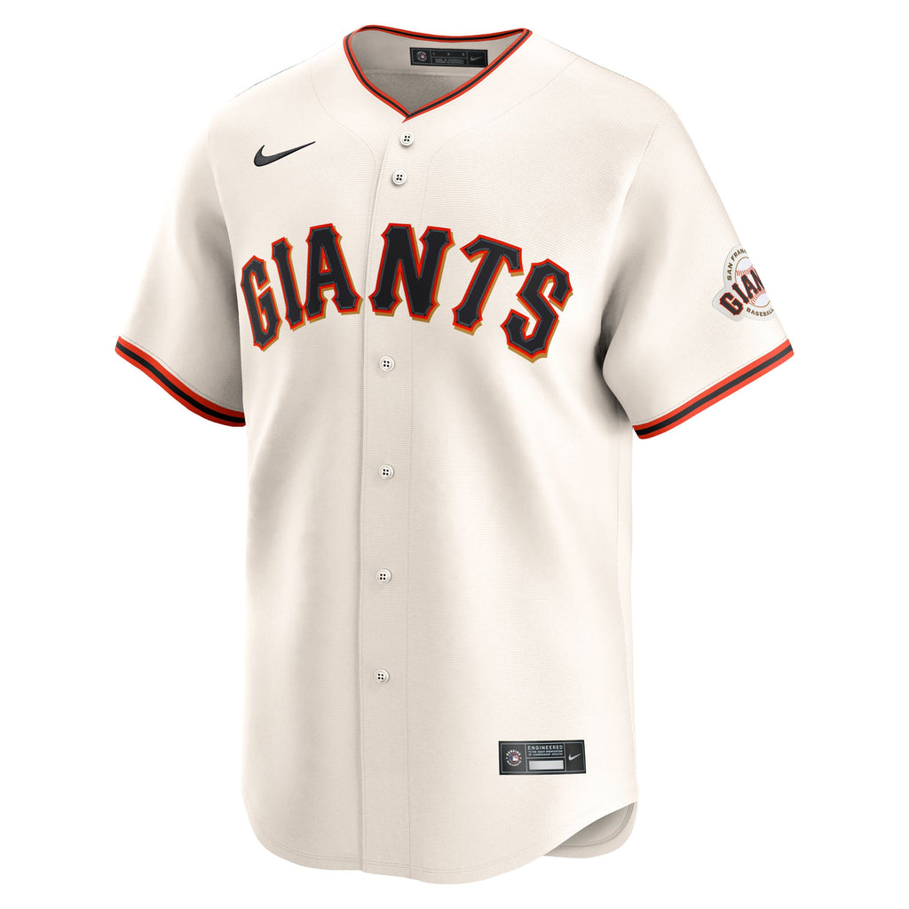 Men's San Francisco Giants Nike Cream Home Limited Pick-A-Player Retired Roster Jersey - 3