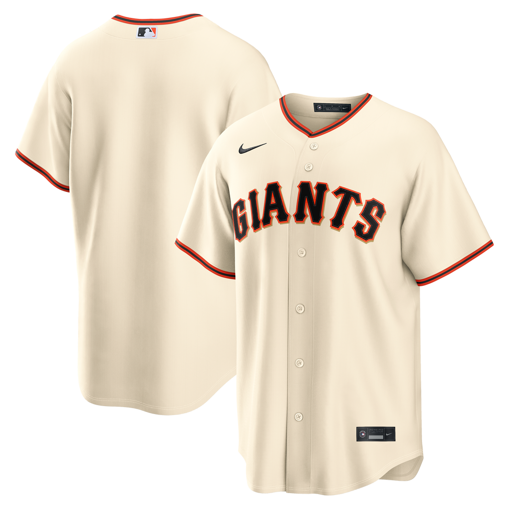 Men's San Francisco Giants Nike Cream Home Replica Jersey