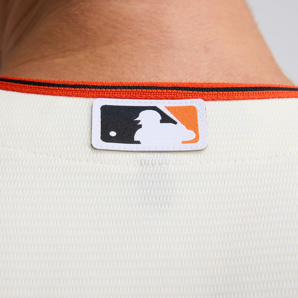 Men's San Francisco Giants Nike Cream Home Replica Team Jersey - 10