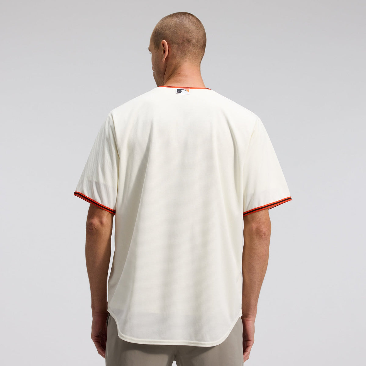 Men's San Francisco Giants Nike Cream Home Replica Team Jersey - 3