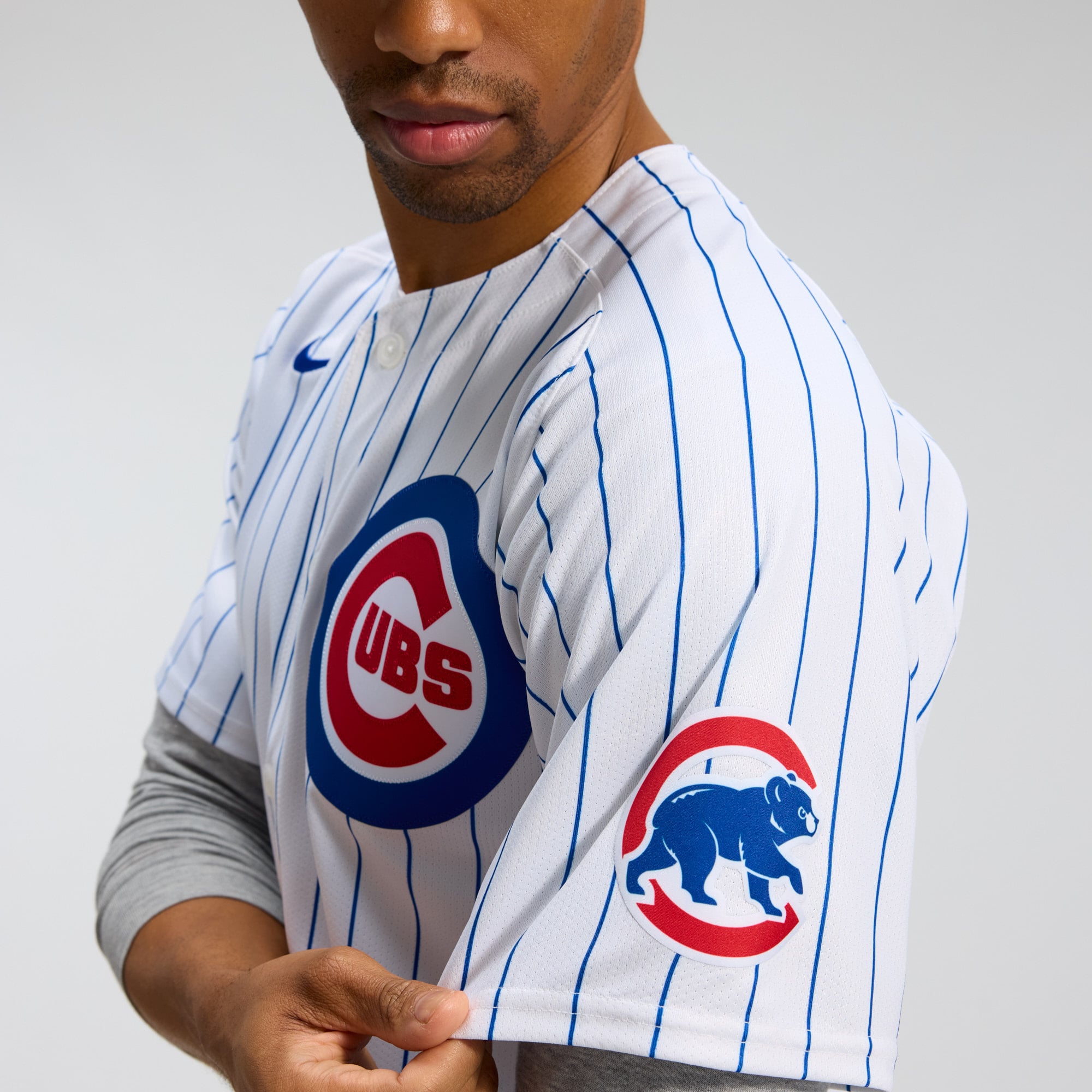 Men's Chicago Cubs Dansby Swanson Nike White Home Limited Player Jersey - 9
