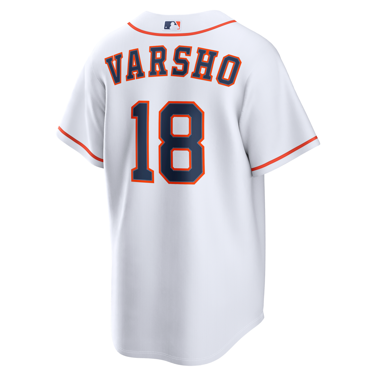 Men's Houston Astros Daulton Varsho Nike White Home Replica Jersey - 6