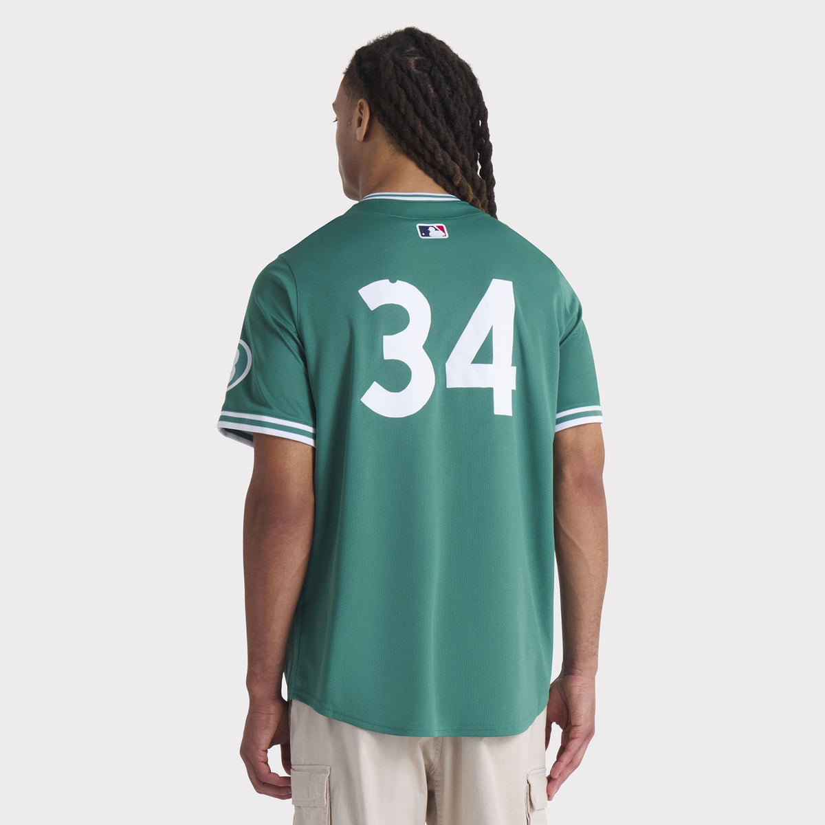 Men's Boston Red Sox David Ortiz Nike Green 2025 City Connect Limited Retired Player Jersey - 6