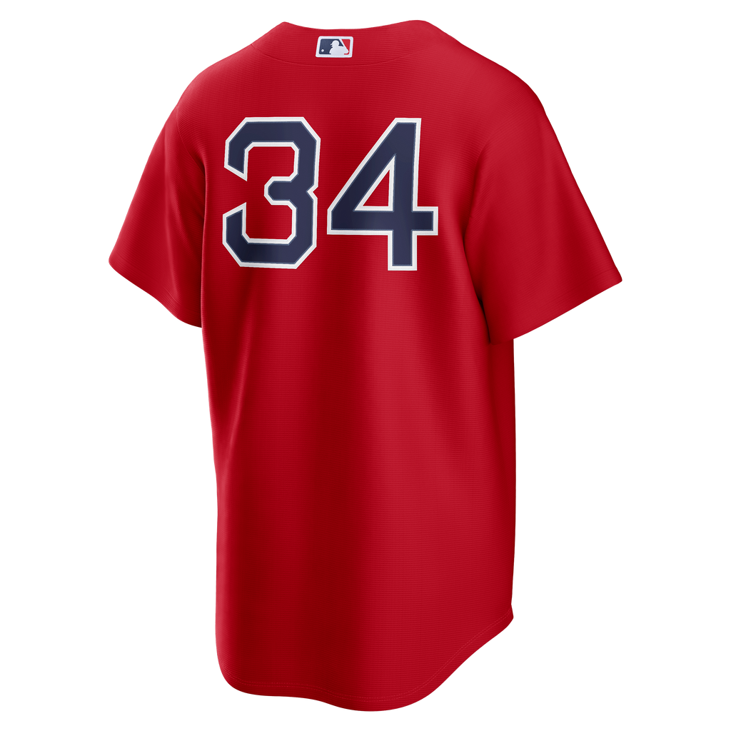 Men's Boston Red Sox David Ortiz Nike Red Alternate Replica Jersey - 4