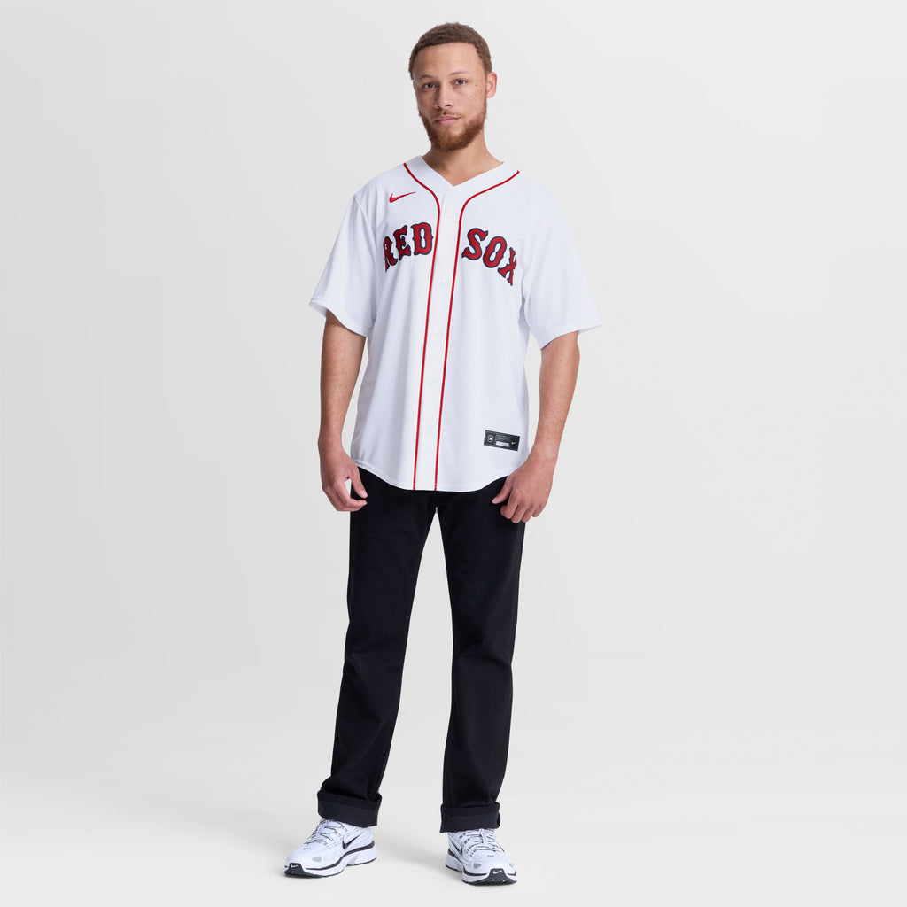 Men's Boston Red Sox David Ortiz Nike White Home Replica Jersey - 5