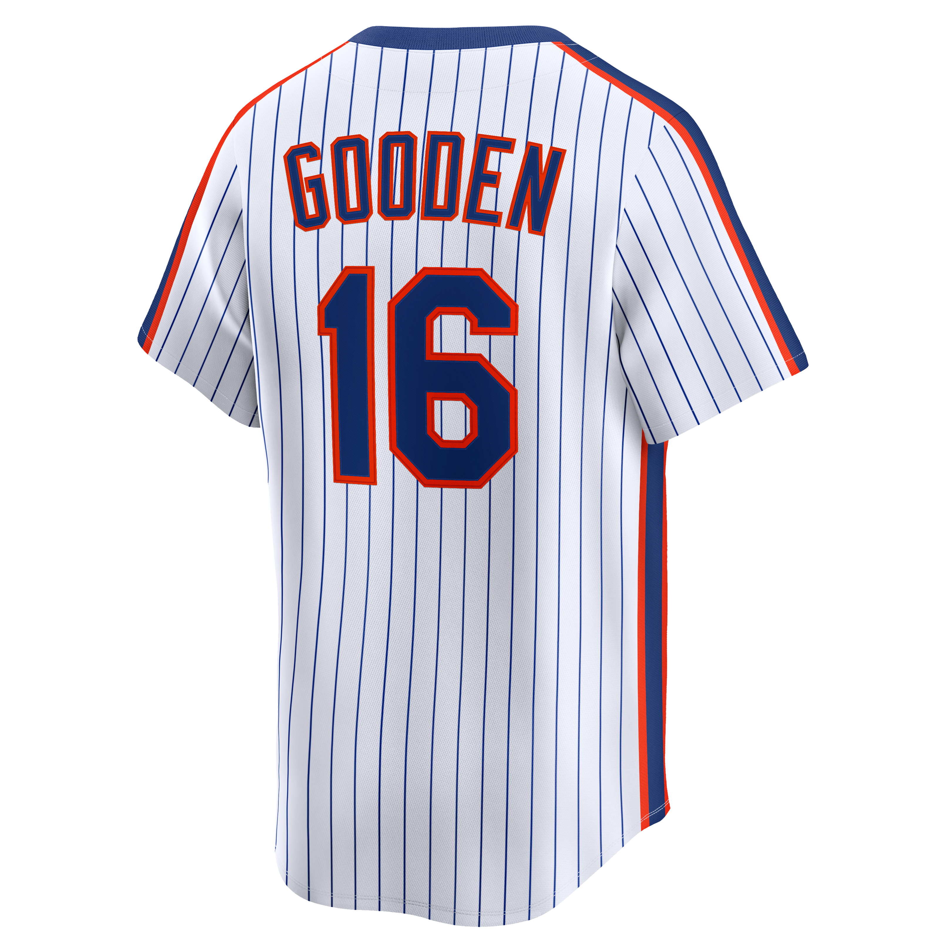 Men's New York Mets Dwight Gooden Nike White Cooperstown Collection Limited Jersey - 4