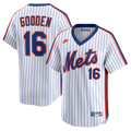 Men's New York Mets Dwight Gooden Nike White Cooperstown Collection Limited Jersey