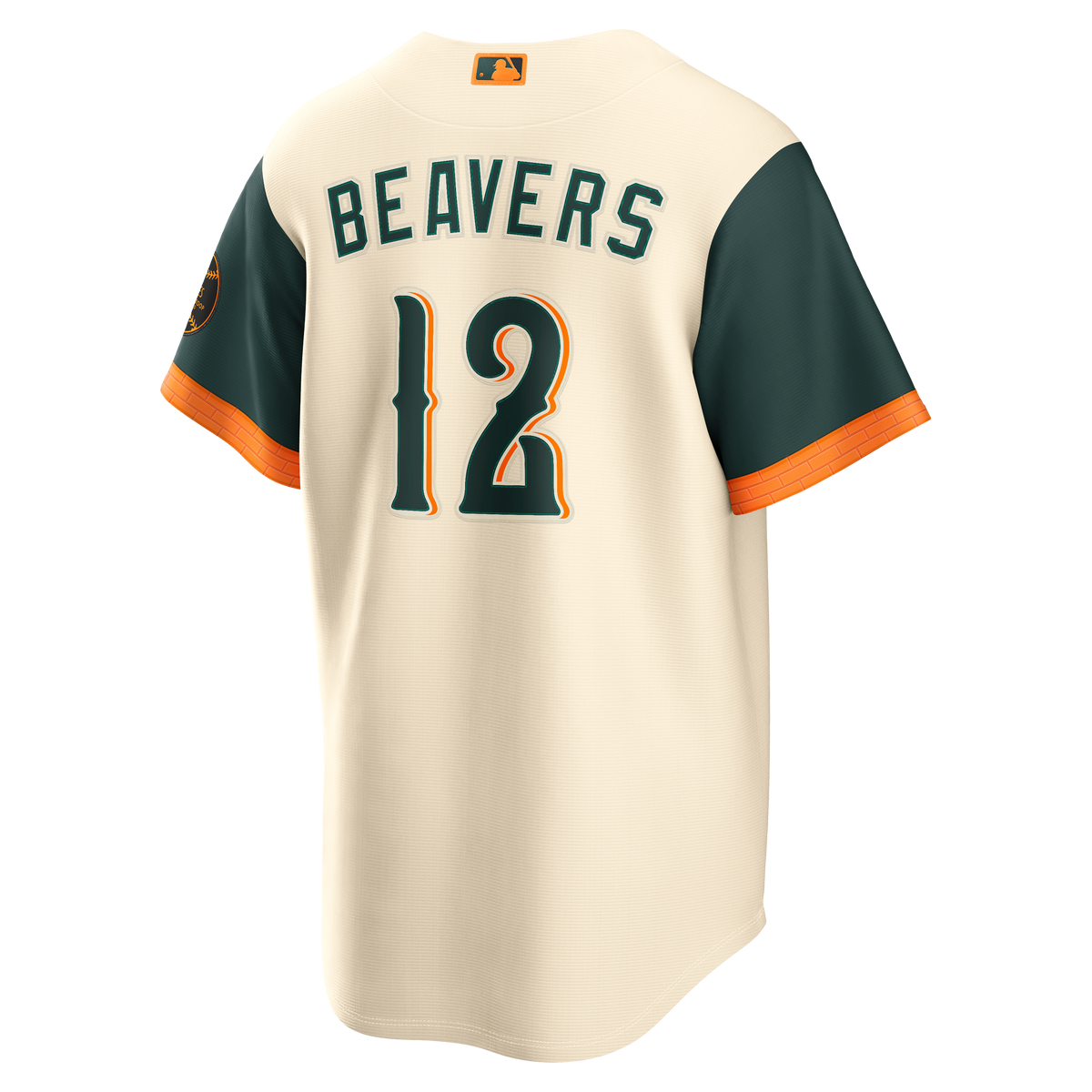 Men's Baltimore Orioles Dylan Beavers Nike Cream 2026 City Connect Stadium Jersey - 4