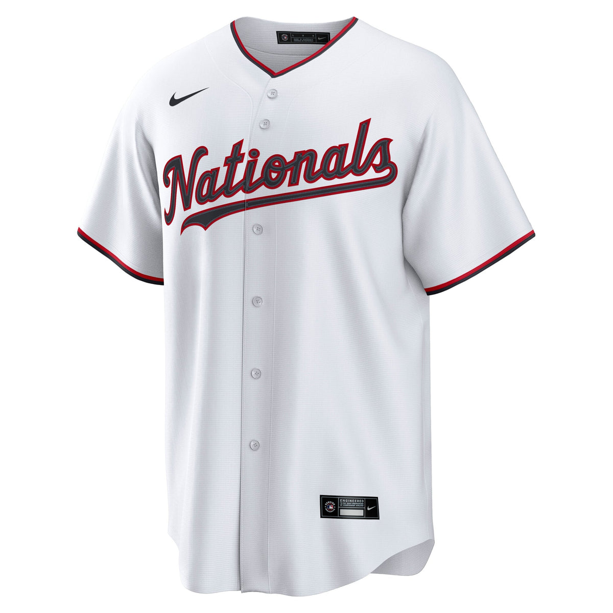 Men's Washington Nationals Dylan Crews Nike White Home Replica Jersey - 3