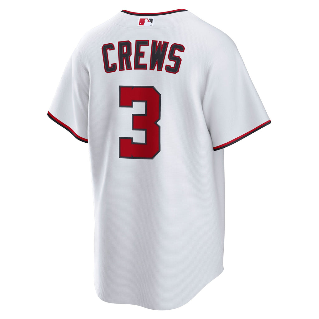 Men's Washington Nationals Dylan Crews Nike White Home Replica Jersey - 4