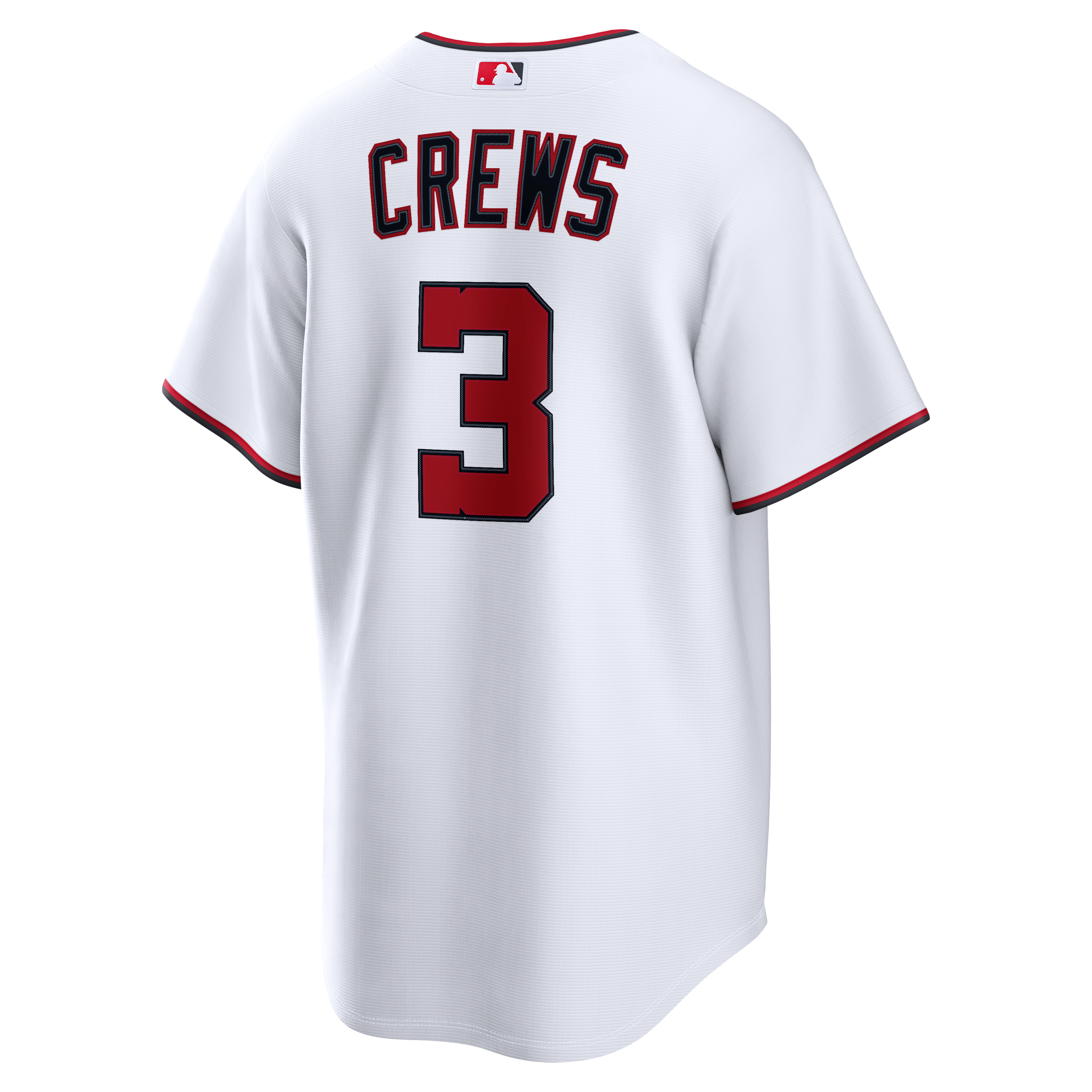 Men's Washington Nationals Dylan Crews Nike White Home Replica Jersey - 4