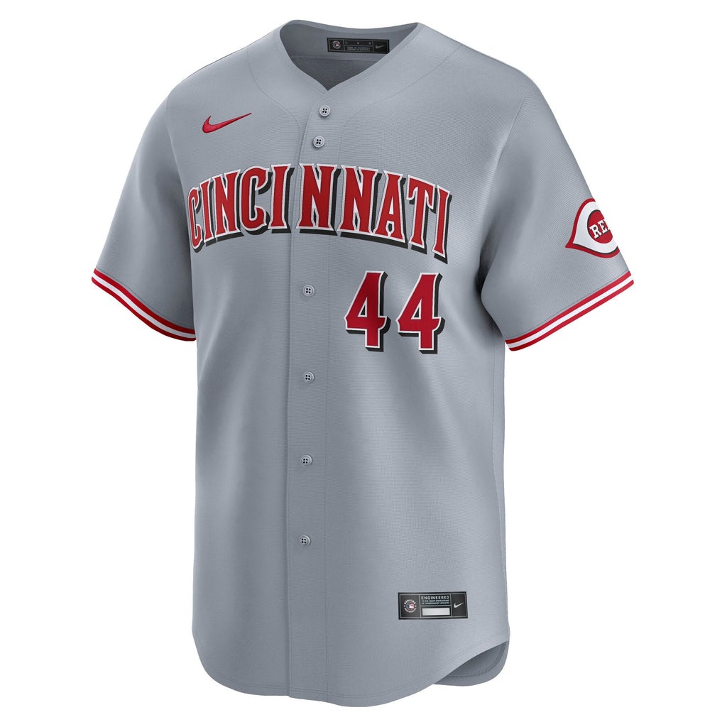 Men's Cincinnati Reds Elly De La Cruz Nike Gray Road Limited Player Jersey - 3