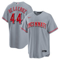 Men's Cincinnati Reds Elly De La Cruz Nike Gray Road Replica Jersey