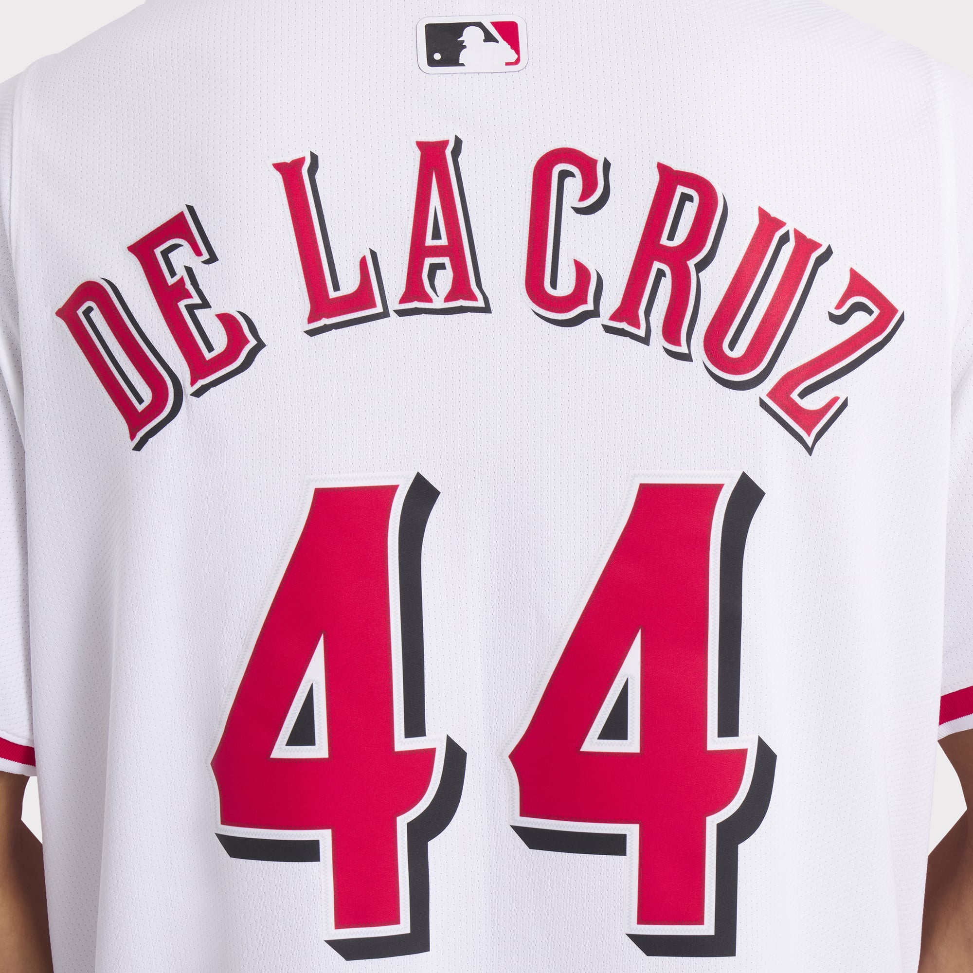 Men's Cincinnati Reds Elly De La Cruz Nike White Home Limited Player Jersey - 14