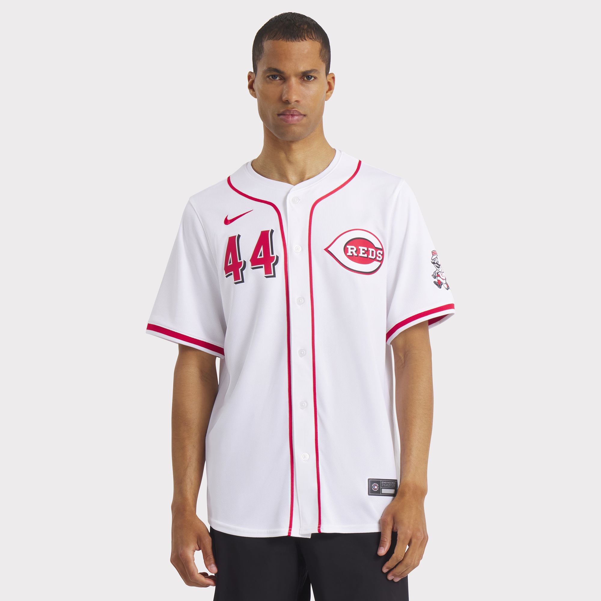 Men's Cincinnati Reds Elly De La Cruz Nike White Home Limited Player Jersey - 5