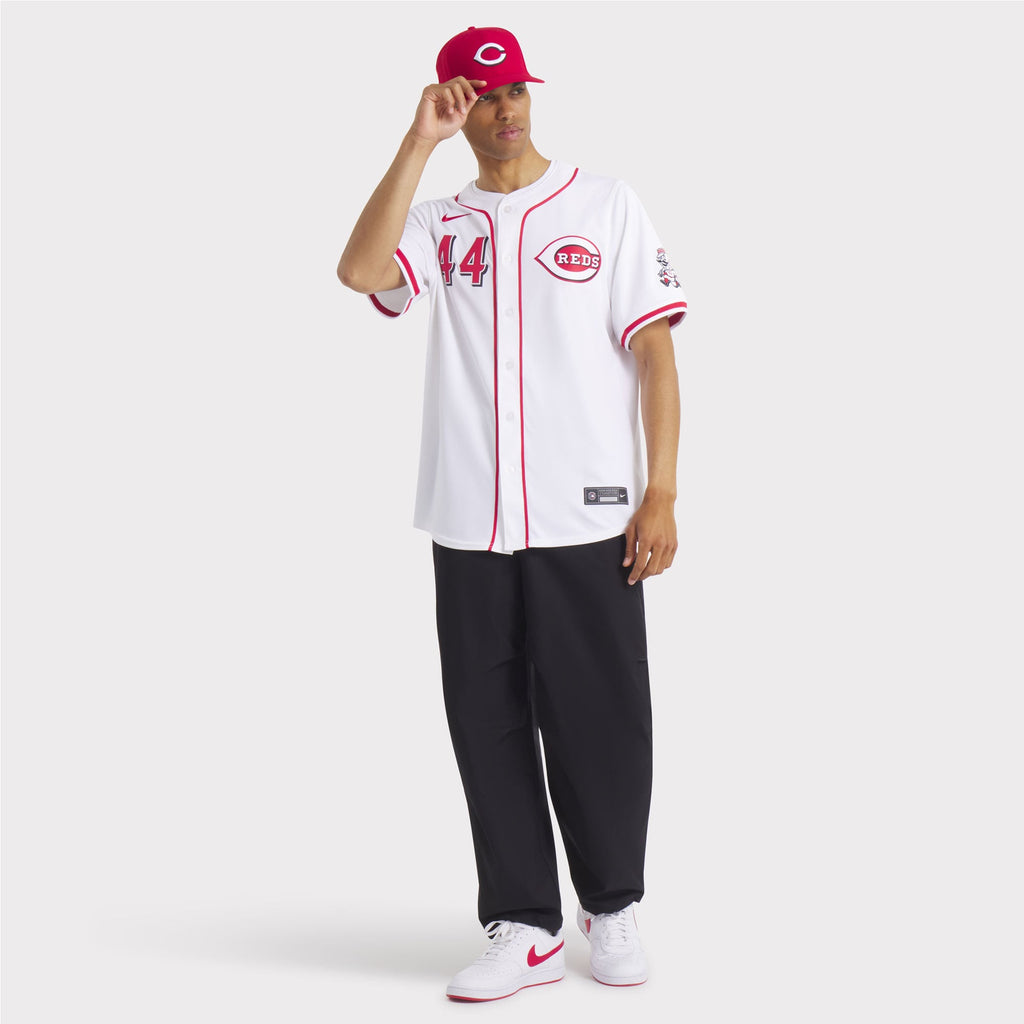 Men's Cincinnati Reds Elly De La Cruz Nike White Home Limited Player Jersey - 7