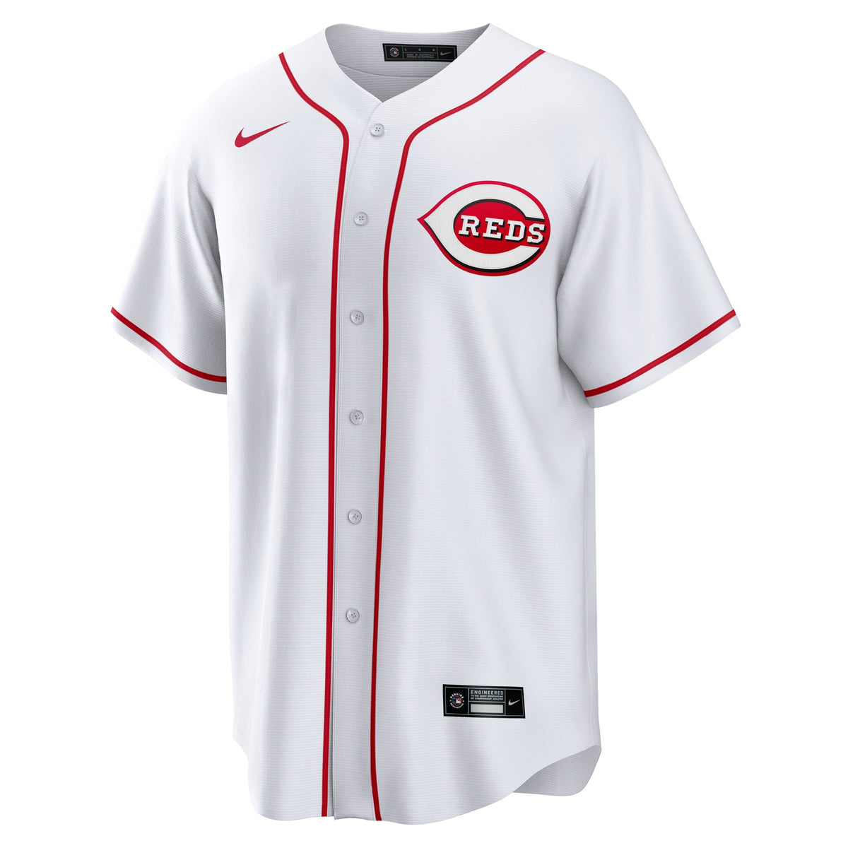 Men's Cincinnati Reds Elly De La Cruz Nike White Home Replica Jersey - 3