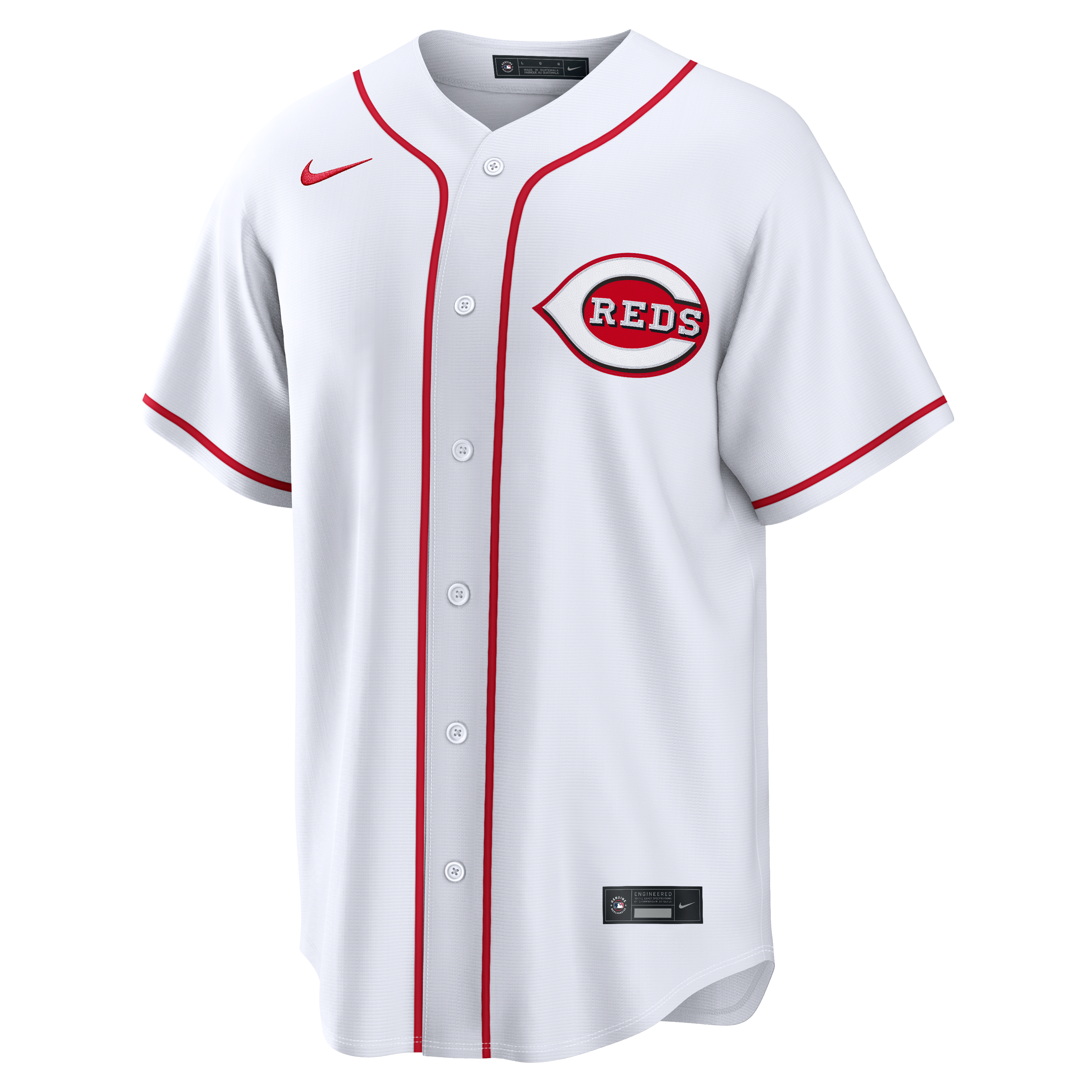 Men's Cincinnati Reds Elly De La Cruz Nike White Home Replica Jersey - 3