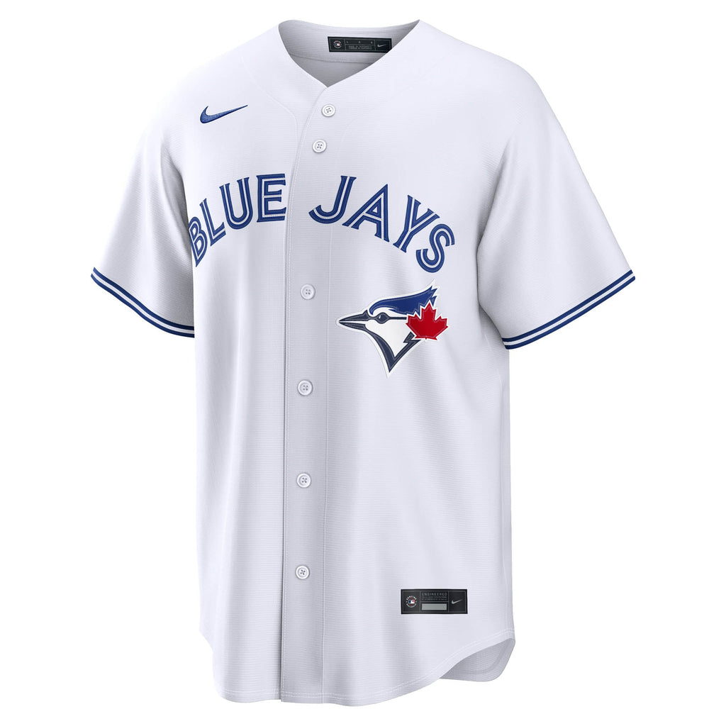 Men's Toronto Blue Jays Ernie Clement Nike White Home Replica Jersey - 3