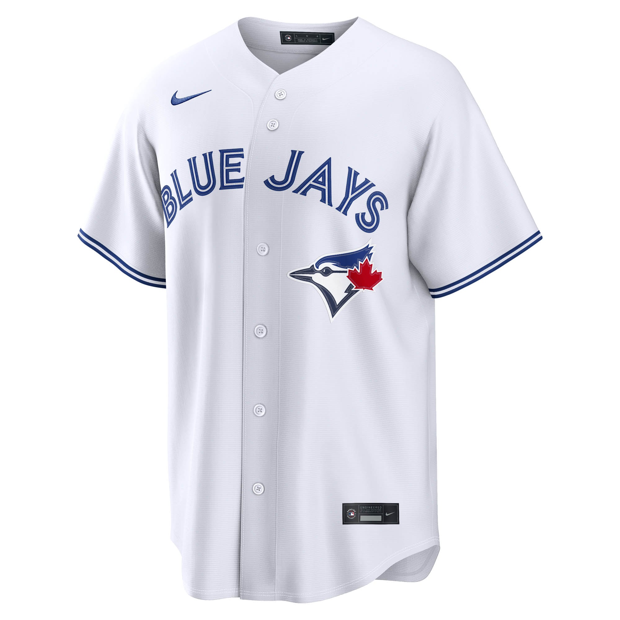 Men's Toronto Blue Jays Ernie Clement Nike White Home Replica Jersey - 3