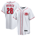 Men's Cincinnati Reds Eugenio Suárez Nike White Home Replica Jersey