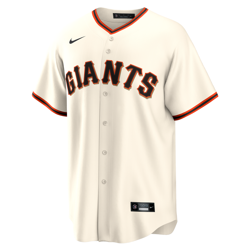 Men's San Francisco Giants Evan Longoria Nike Cream Home Retired Player Replica Jersey - 3
