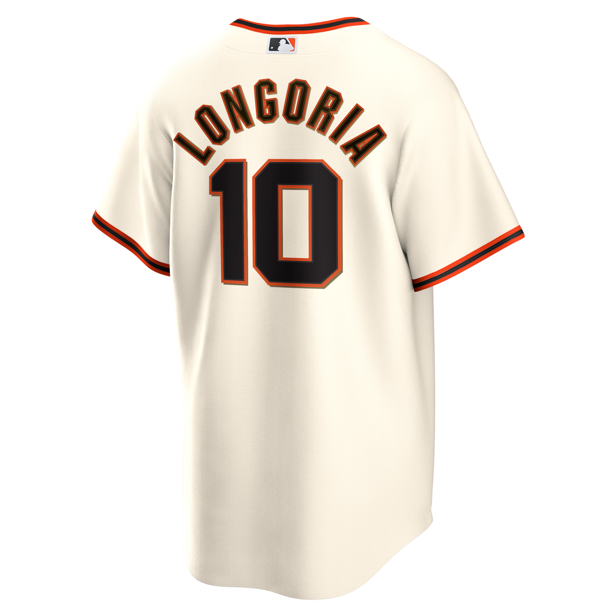 Men's San Francisco Giants Evan Longoria Nike Cream Home Retired Player Replica Jersey - 4