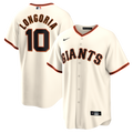 Men's San Francisco Giants Evan Longoria Nike Cream Home Retired Player Replica Jersey