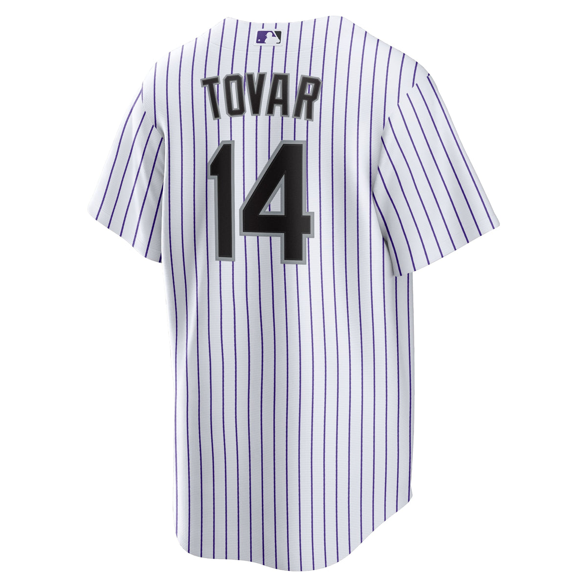 Men's Colorado Rockies Ezequiel Tovar Nike White Home Replica Jersey - 4