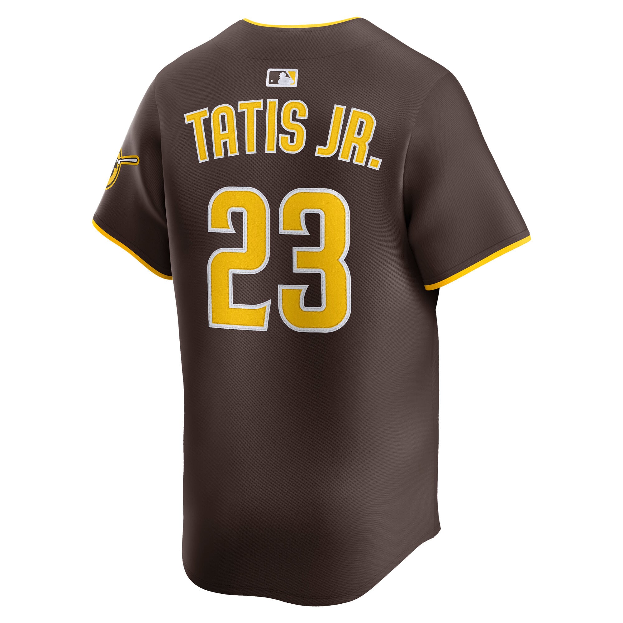 Men's San Diego Padres Fernando Tatis Jr. Nike Brown Road Limited Player Jersey - 4