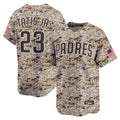 Men's San Diego Padres Fernando Tatis Jr. Nike Camo Alternate 2 Limited Jersey