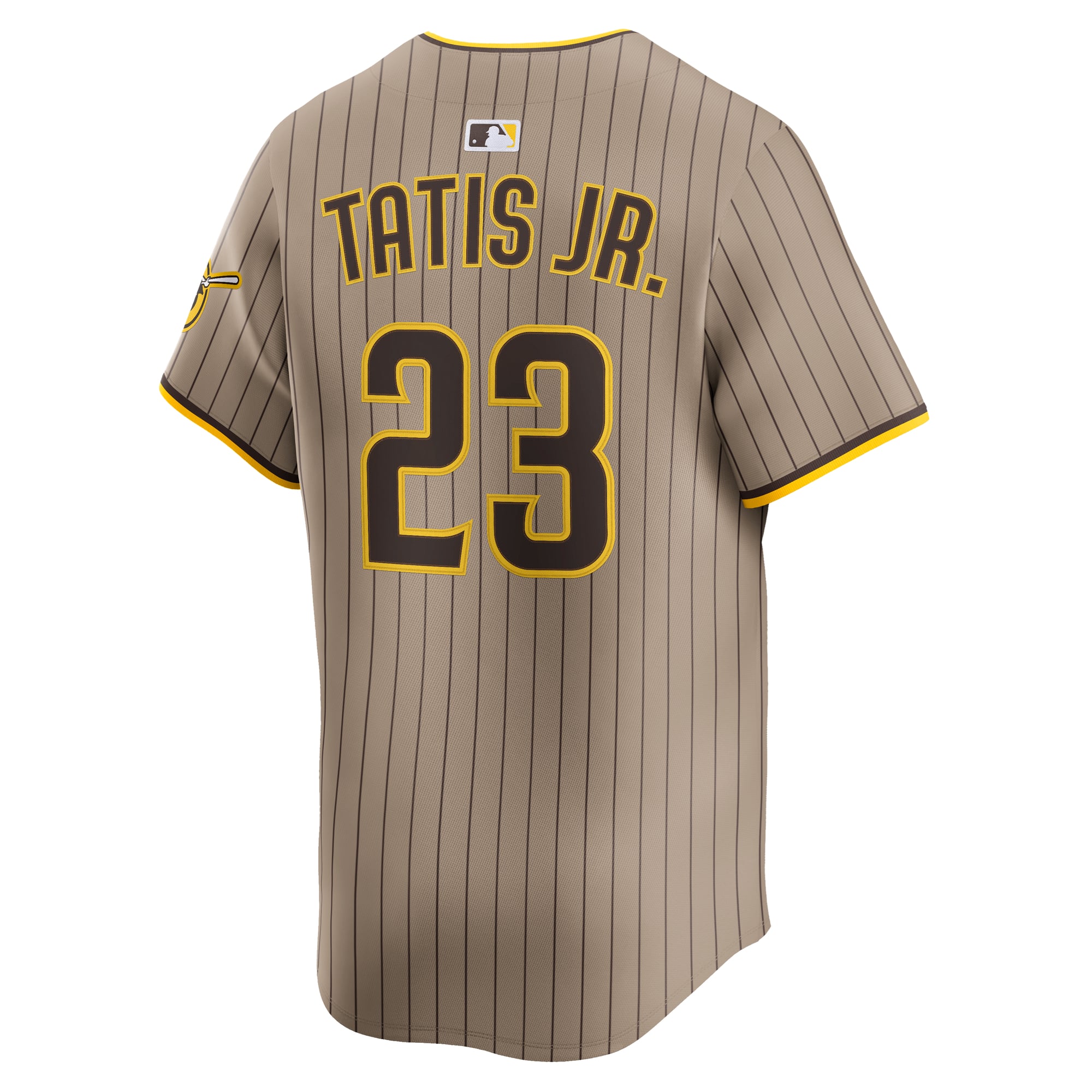 Men's San Diego Padres Fernando Tatis Jr. Nike Khaki Alternate Limited Player Jersey - 4