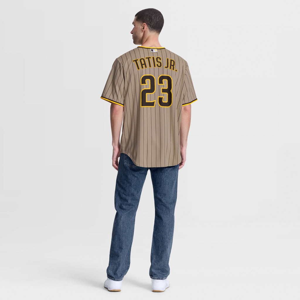 Men's San Diego Padres Fernando Tatis Jr. Nike Sand Alternate Replica Jersey - 6