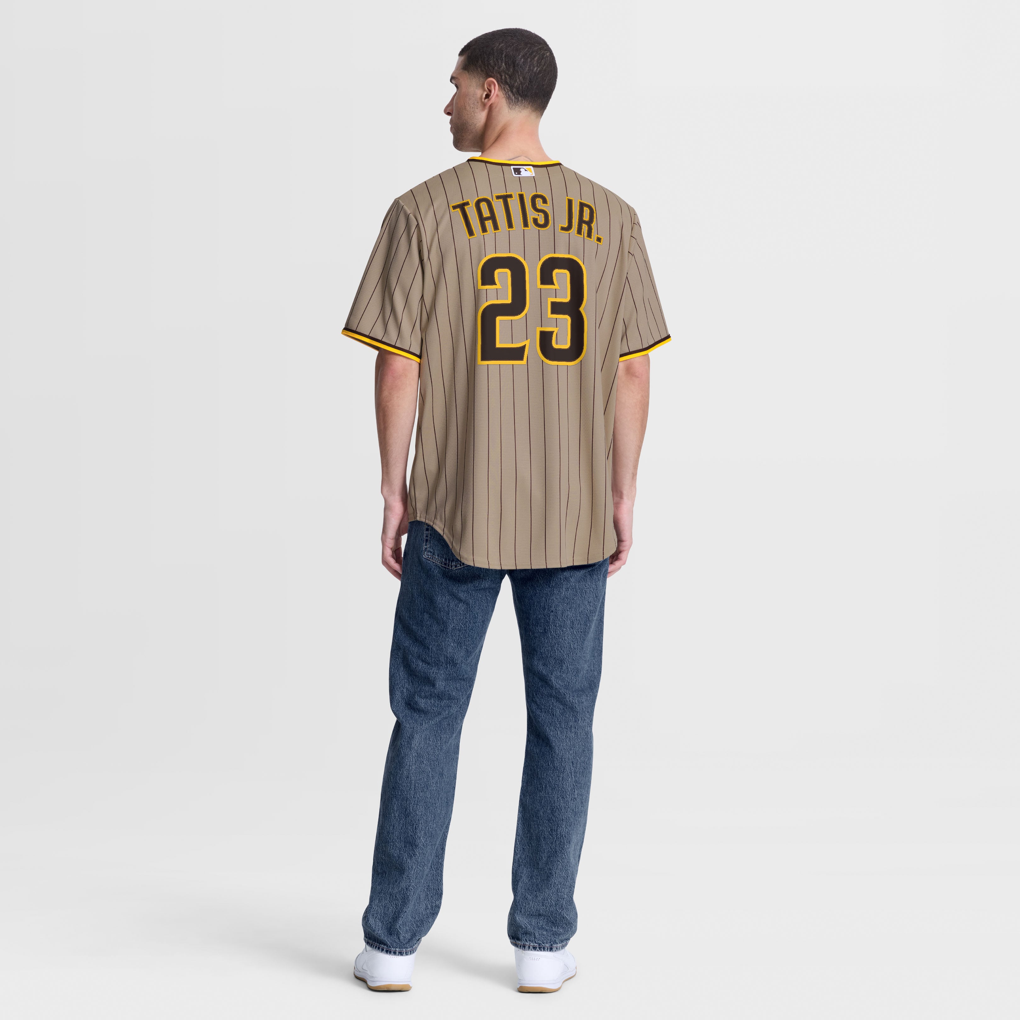 Men's San Diego Padres Fernando Tatis Jr. Nike Sand Alternate Replica Jersey - 6