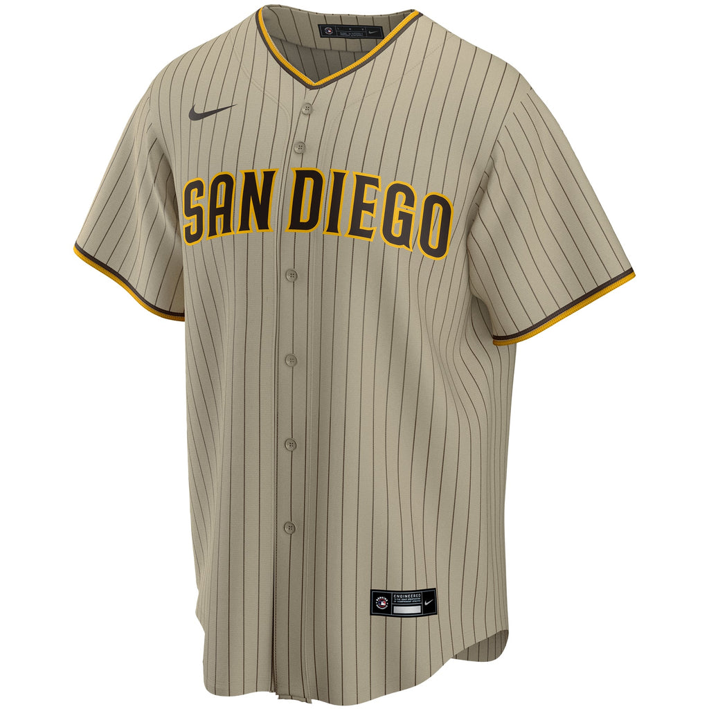 Men's San Diego Padres Fernando Tatis Jr. Nike Tan Alternate Replica Player Jersey - 3