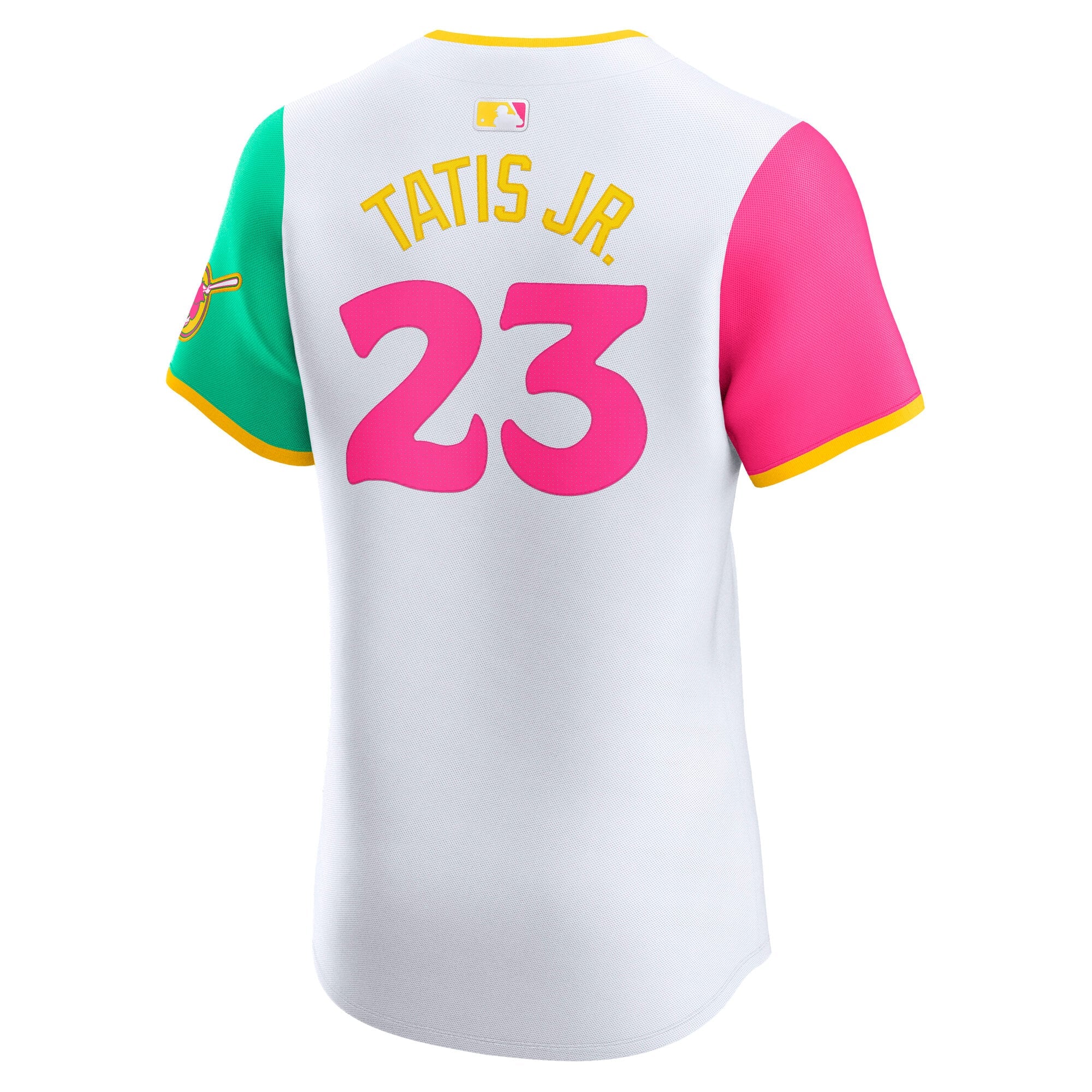 Men's San Diego Padres Fernando Tatis Jr. Nike White City Connect Elite Jersey - 4