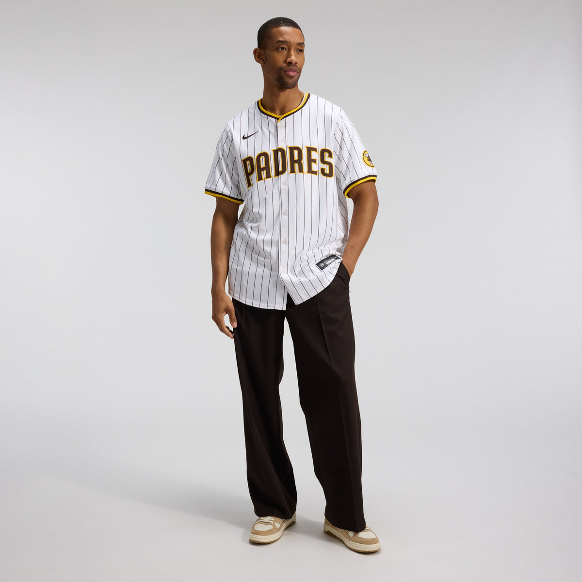Men's San Diego Padres Fernando Tatis Jr. Nike White Home Limited Player Jersey - 5