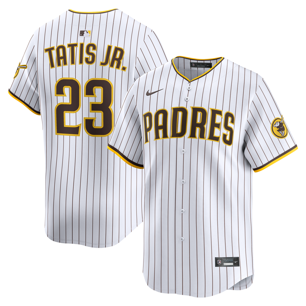 Men's San Diego Padres Fernando Tatis Jr. Nike White Home Limited Player Jersey