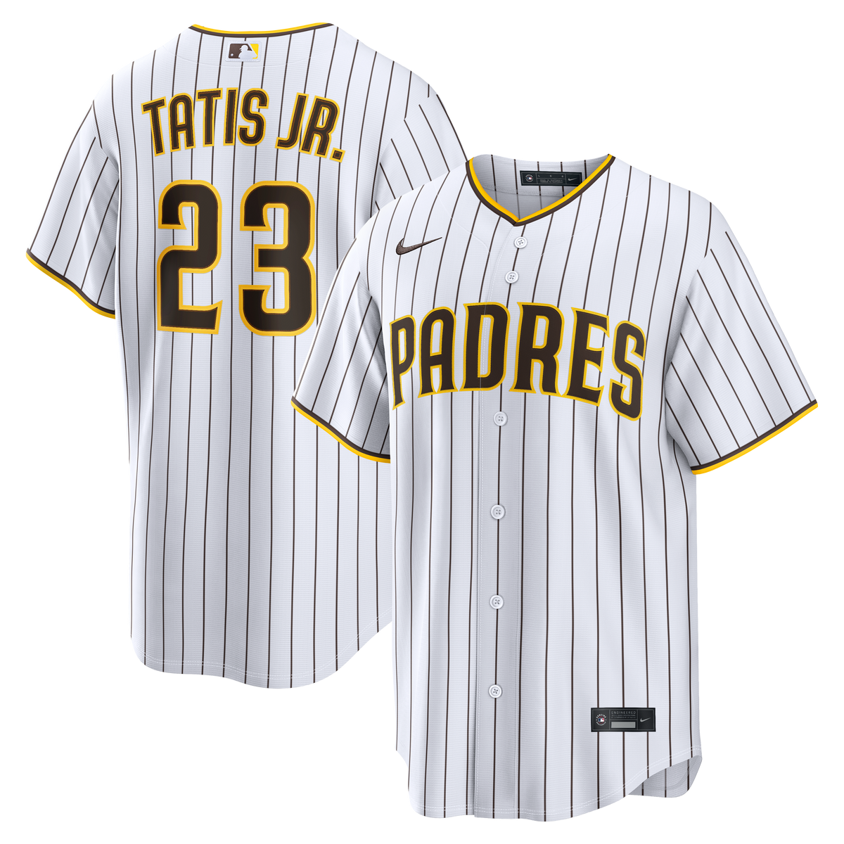 Men's San Diego Padres Fernando Tatis Jr. Nike White Home Replica Player Jersey
