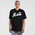 Men's New York Mets Francisco Lindor Nike Black Replica Player Jersey
