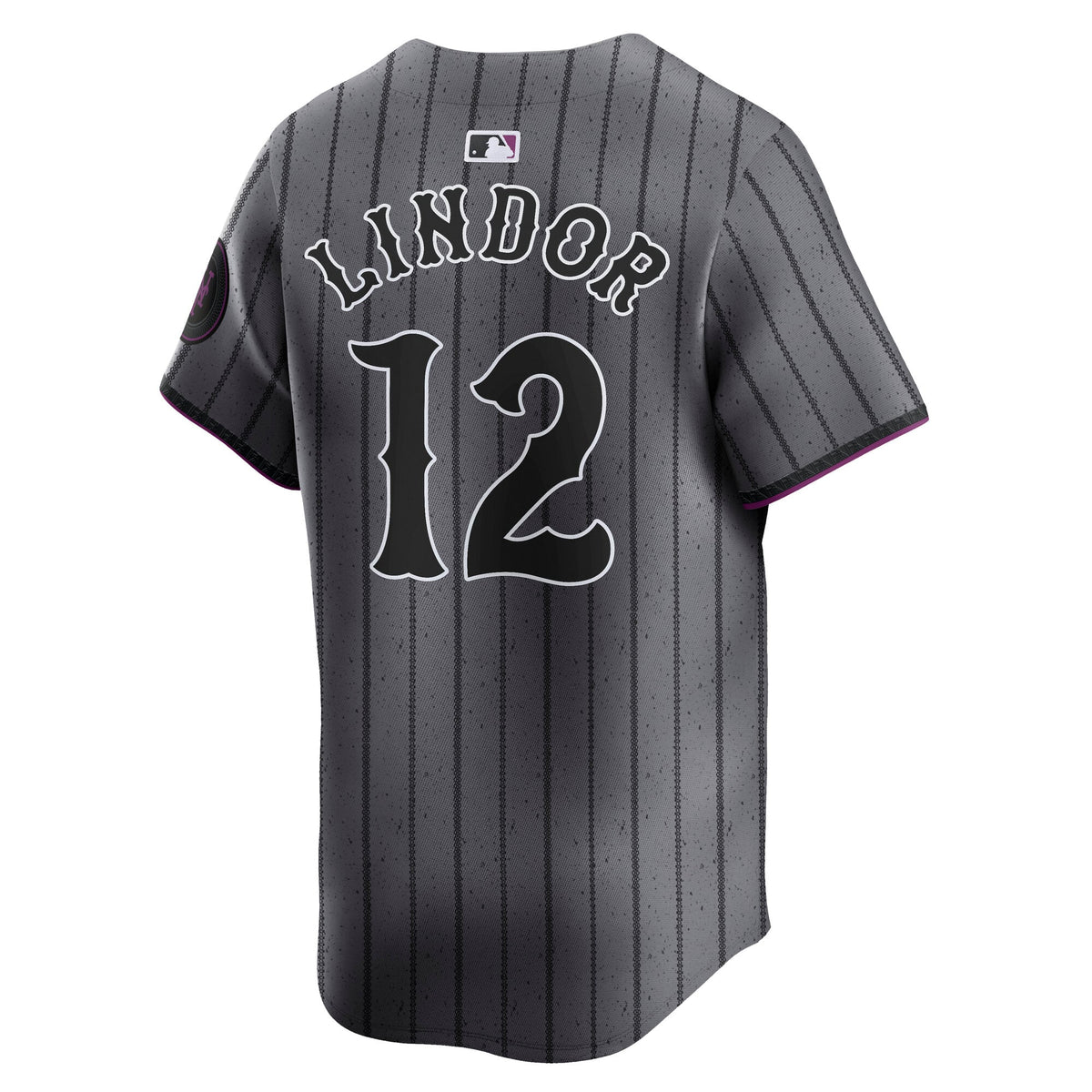 Men's New York Mets Francisco Lindor Nike Gray City Connect Limited Player Jersey - 4