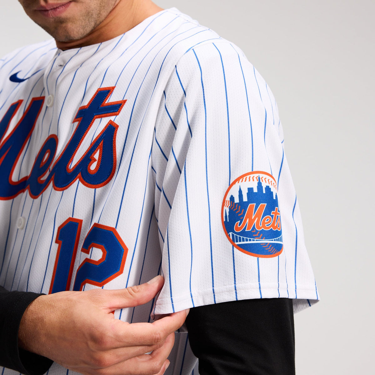 Men's New York Mets Francisco Lindor Nike White Home Limited Jersey - 9
