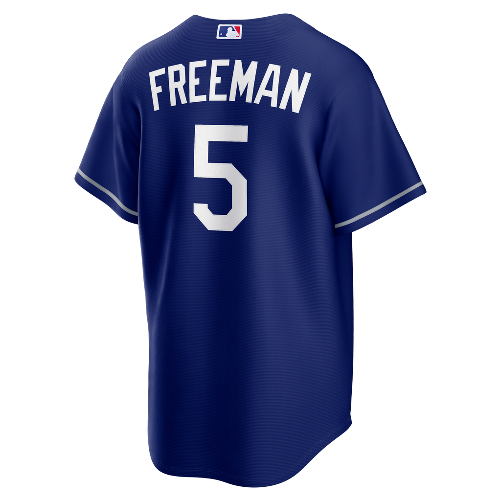 Men's Los Angeles Dodgers Freddie Freeman Nike Royal Alternate Replica Jersey - 4