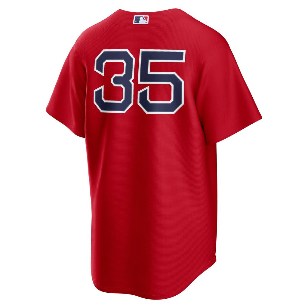 Men's Boston Red Sox Garrett Crochet Nike Red Alternate Replica Jersey - 4