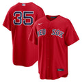 Men's Boston Red Sox Garrett Crochet Nike Red Alternate Replica Jersey