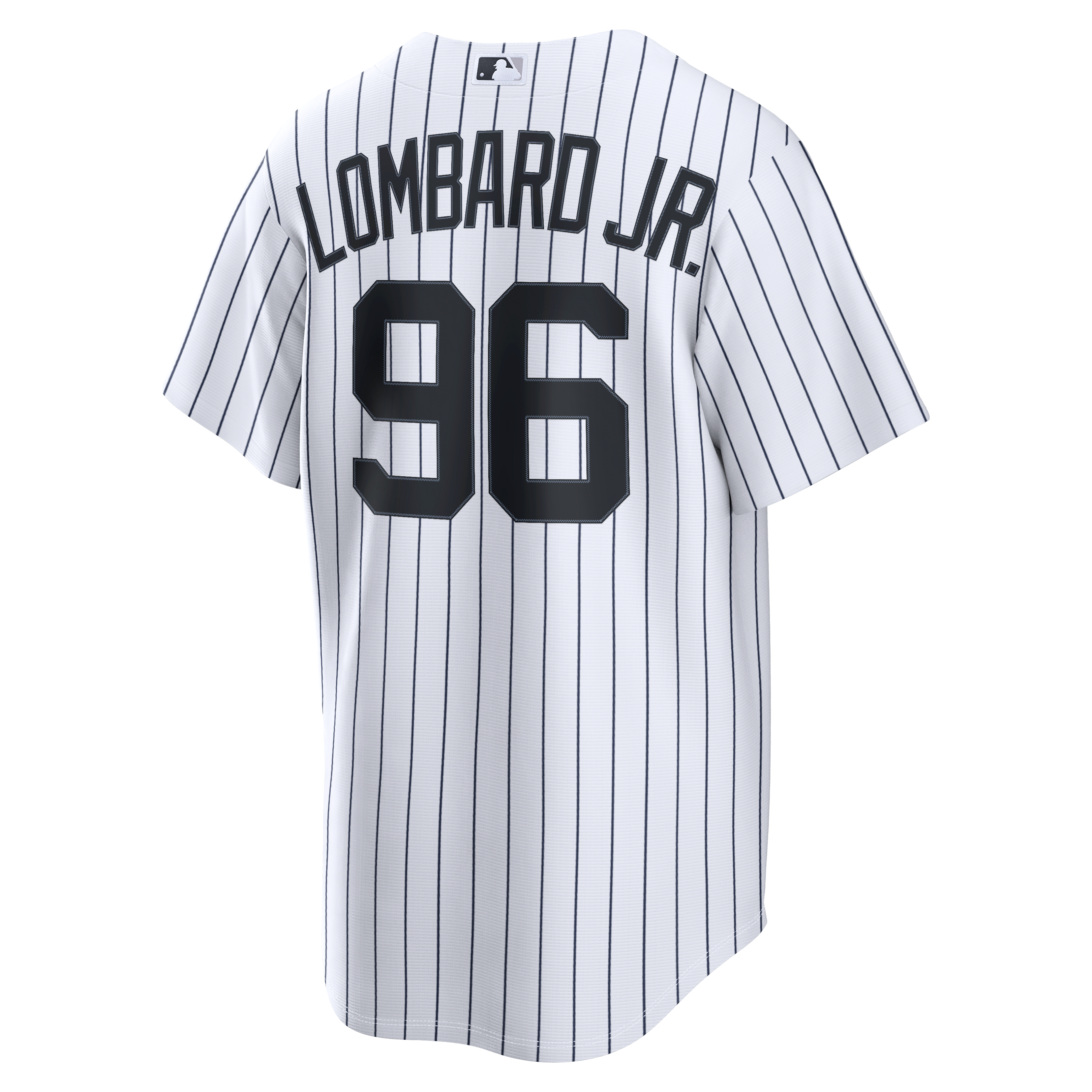 Men's New York Yankees George Lombard Jr. Nike White Home Replica Jersey - 4